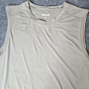 Skims Mens Muscle‎ Tank Top Beige Size Large